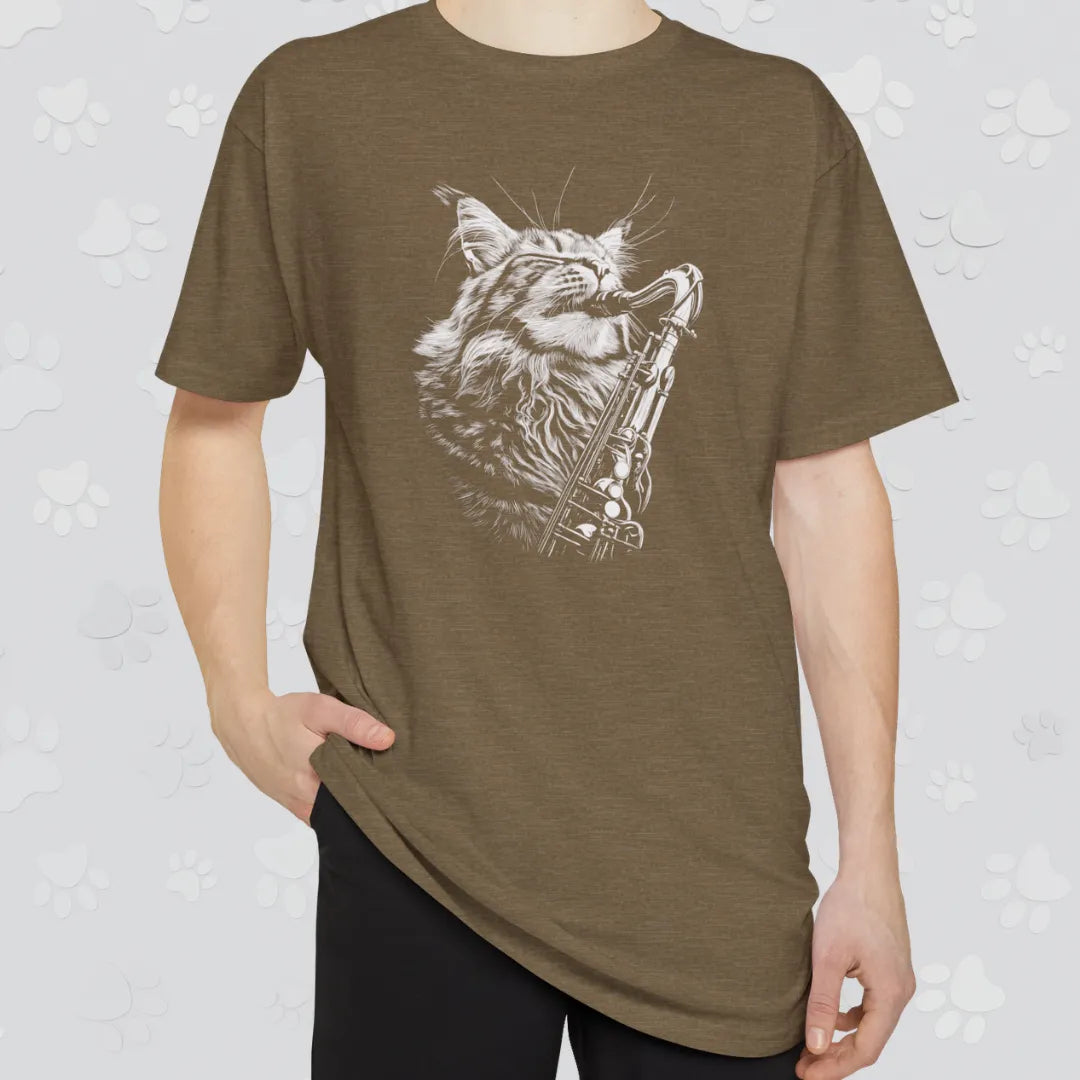 Sax Kitty Urban T-Shirt