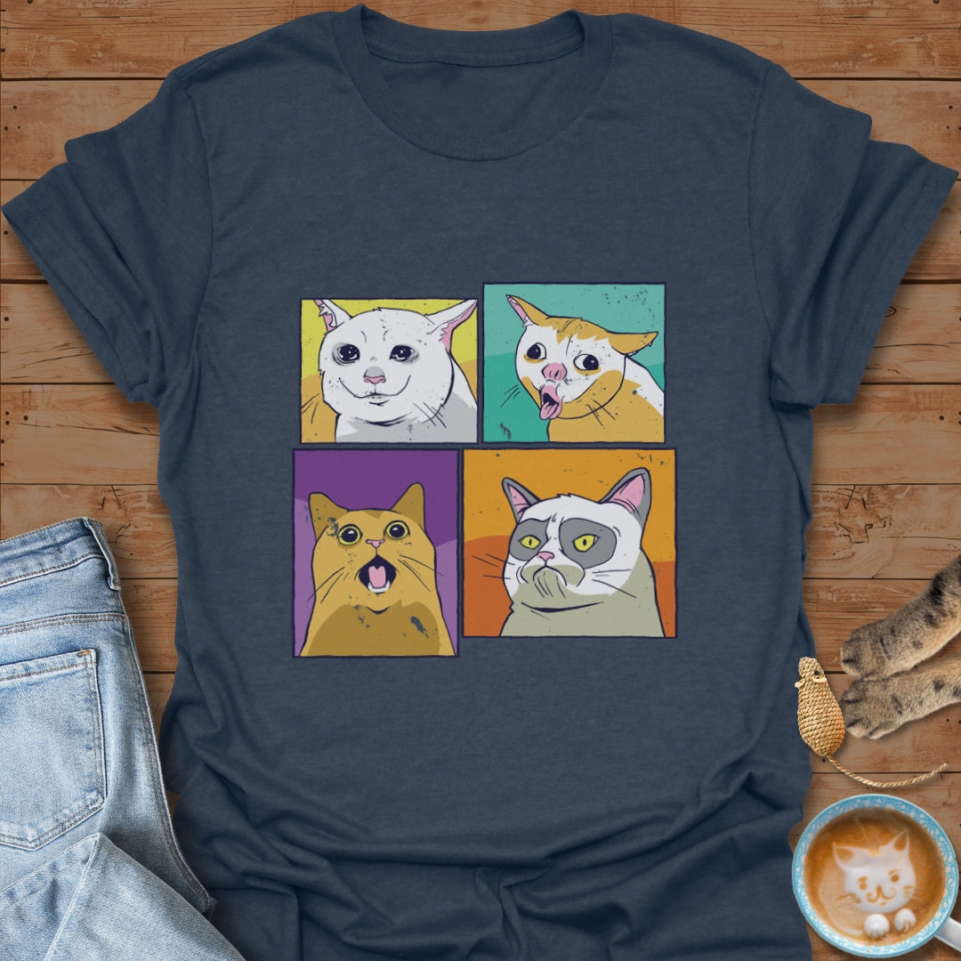 Meme Cats T-Shirt