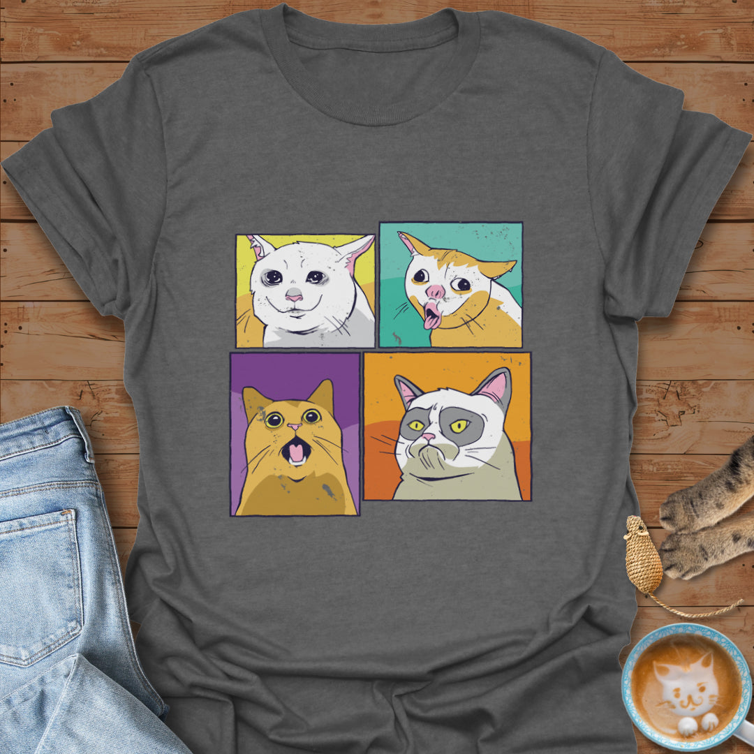 Meme Cats T-Shirt