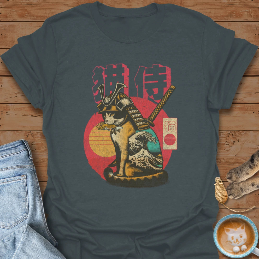 Neko Samurai T-Shirt