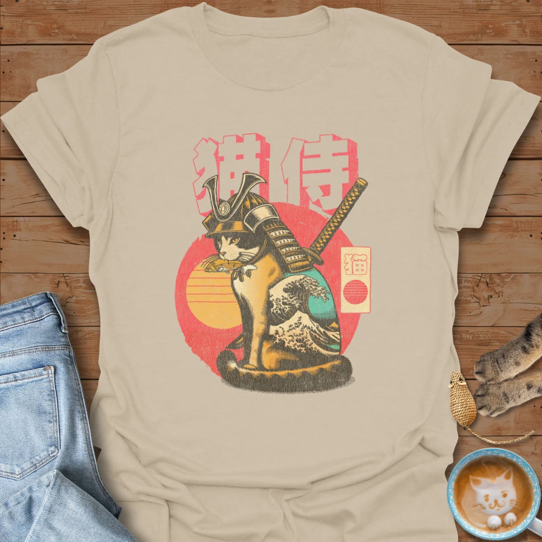Neko Samurai T-Shirt