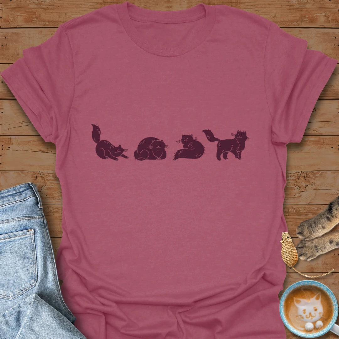 Purrfect Poses T-Shirt