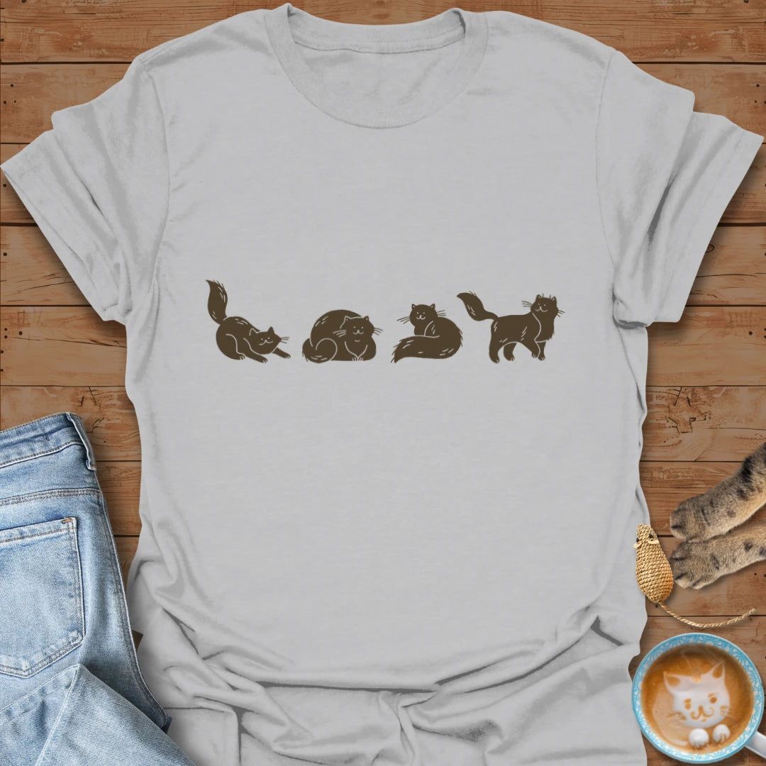 Purrfect Poses T-Shirt