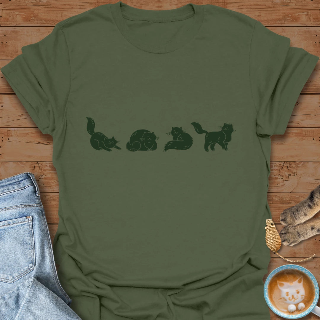 Purrfect Poses T-Shirt