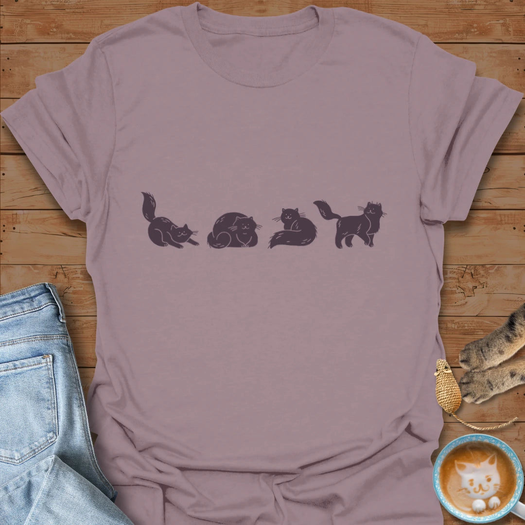 Purrfect Poses T-Shirt