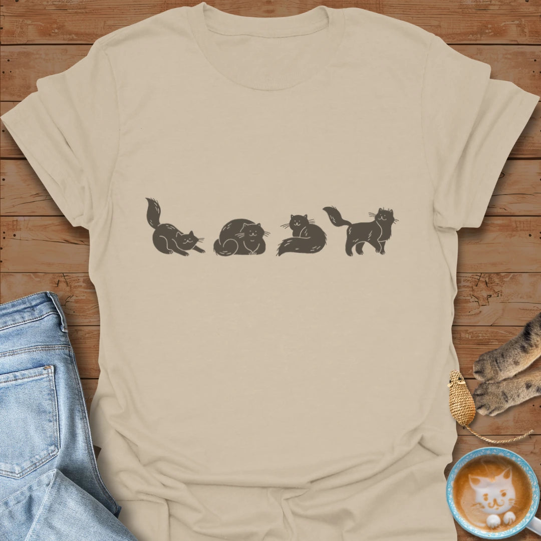 Purrfect Poses T-Shirt