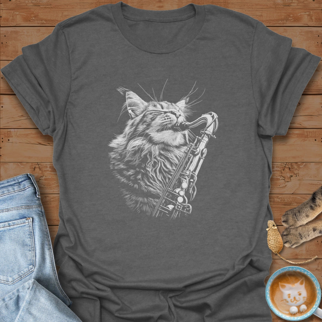 Sax Kitty T-Shirt