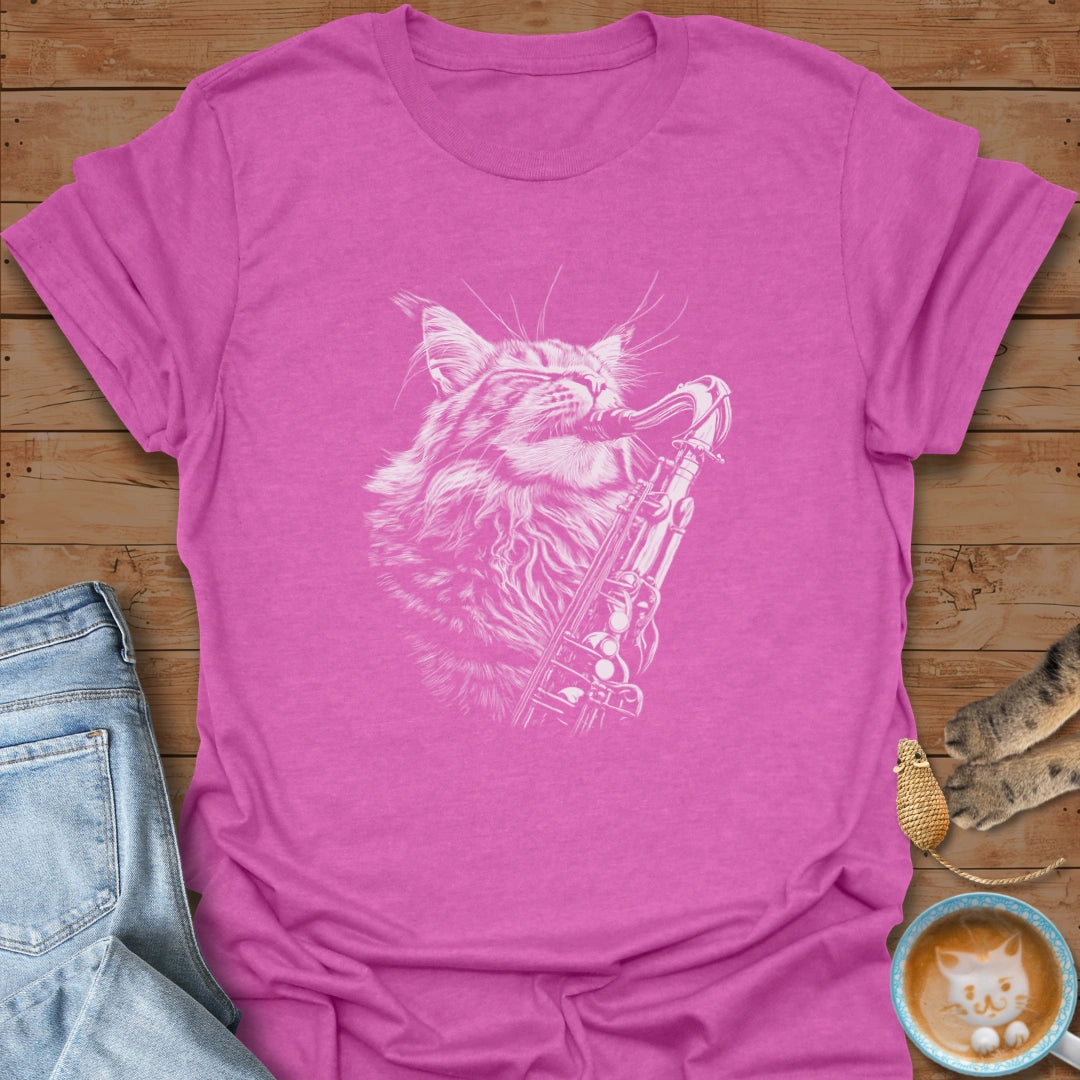 Sax Kitty T-Shirt