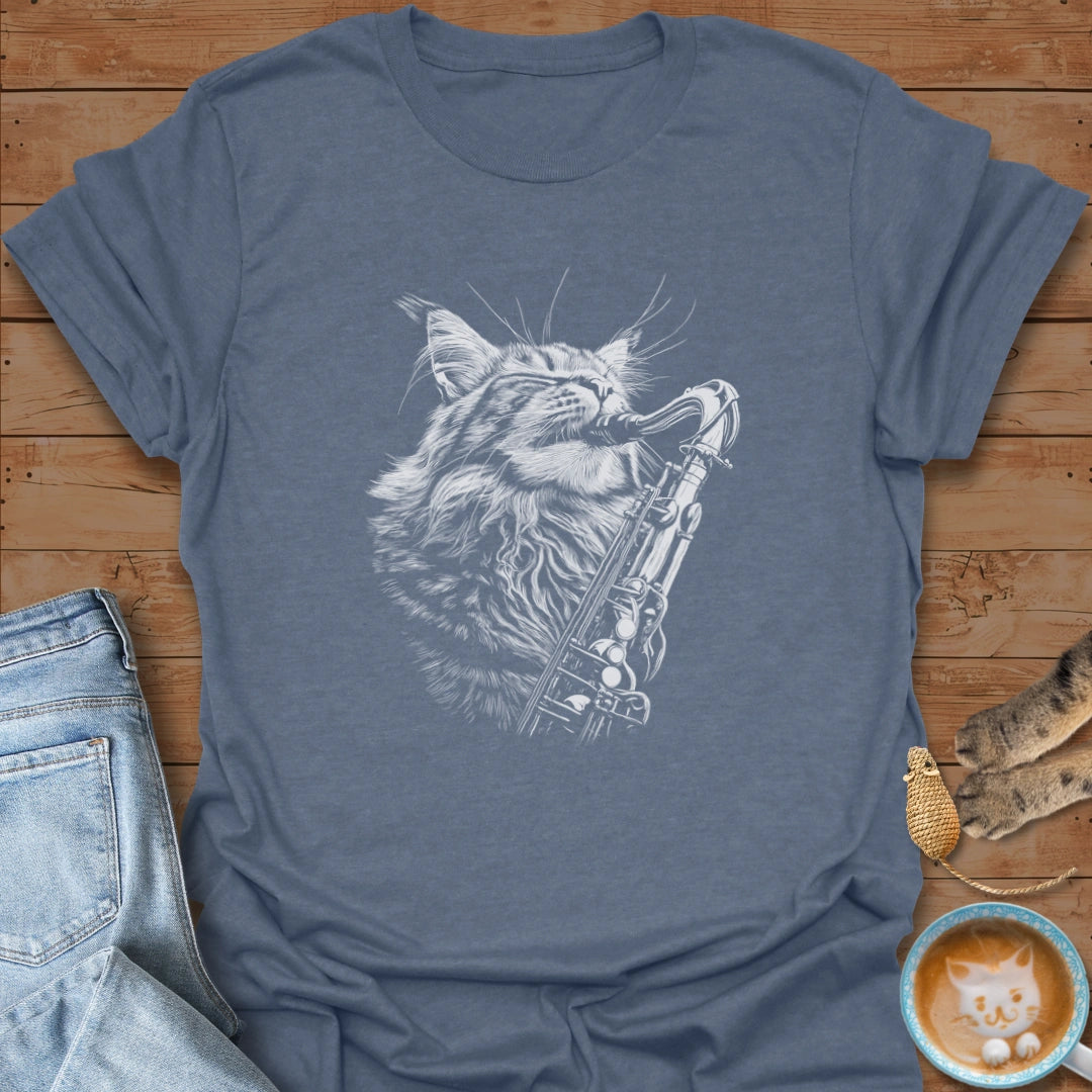 Sax Kitty T-Shirt