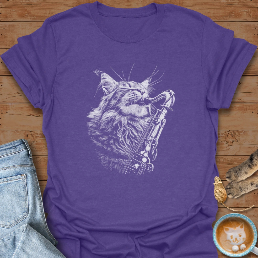 Sax Kitty T-Shirt