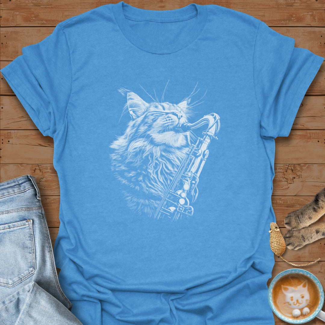 Sax Kitty T-Shirt