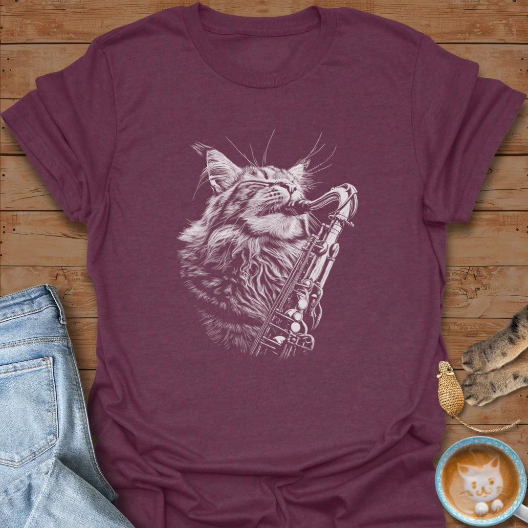 Sax Kitty T-Shirt
