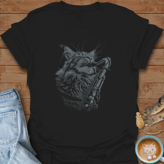 Sax Kitty T-Shirt