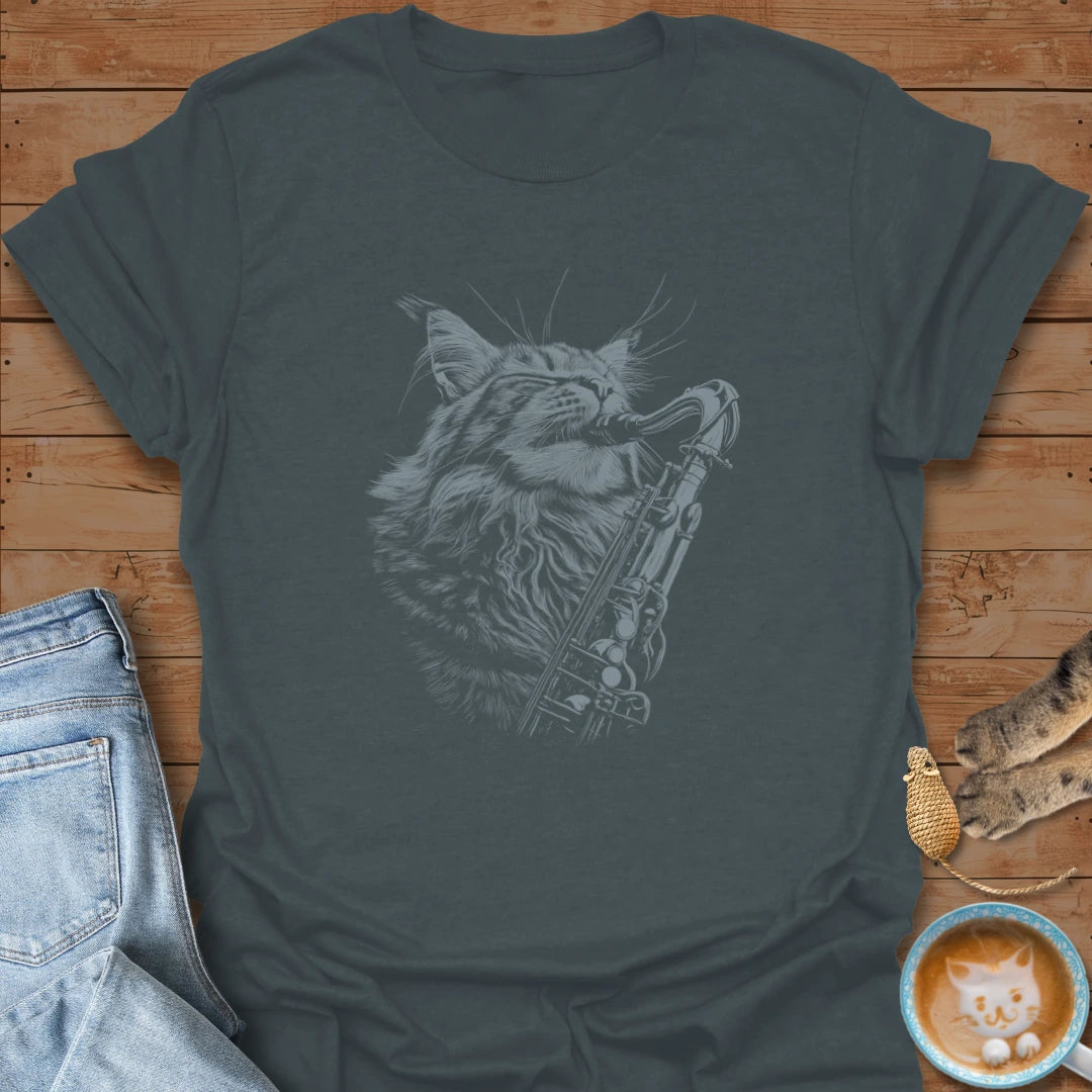 Sax Kitty T-Shirt