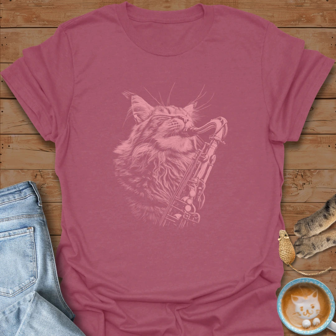 Sax Kitty T-Shirt