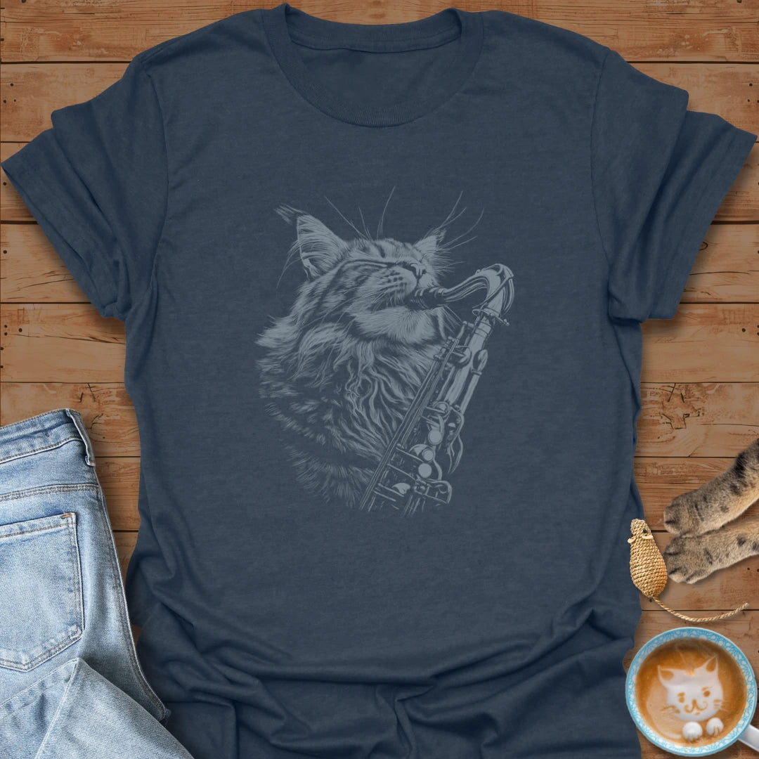 Sax Kitty T-Shirt