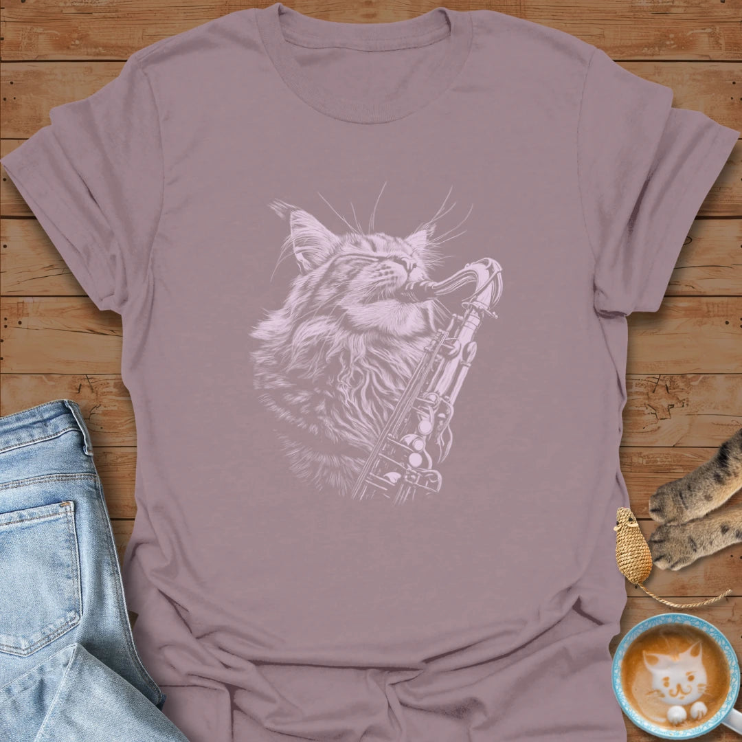 Sax Kitty T-Shirt