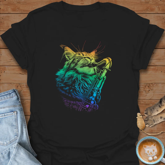 Rainbow Sax T-Shirt
