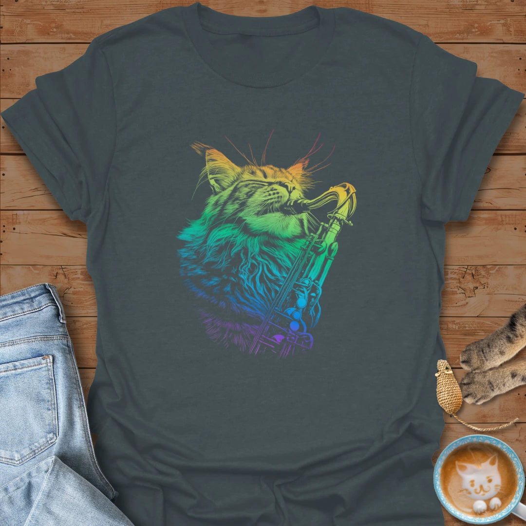 Rainbow Sax T-Shirt