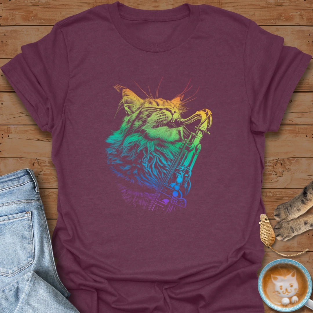 Rainbow Sax T-Shirt